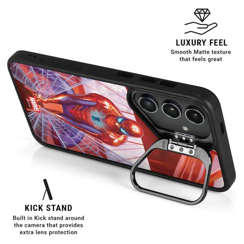 Marvel Spiderman Web Slinger Galaxy S25 Ultra Kickstand Case